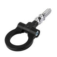 thumbnail image 1 of DYNWAVECA Aluminum Car Tow Bar hook and eye Towing Trailer Racing Front Rear For European Model - Black, 1 of 10