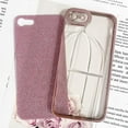 thumbnail image 5 of Compatible with iPhone 8/7/SE (2022/2020) Glitter Bling Case Cute Luxury for Women Girl Men,Protection Shockproof Cover for iPhone SE3/SE2/7/8(4.7'') Pink, 5 of 14
