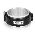 thumbnail image 1 of PQY 3.5 Inch Aluminum Quick Release V Band Clamp with Flange Intercooler Pipe Clamp Throttle Union Sleeve, 1 of 5