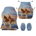 thumbnail image 2 of KUIFORTI Brown Horse Gaming Chair Covers Slipcovers Easy Installation Game Computer Office Desk Chair Cover Protector Waterproof for Office and Computer Chairs, 2 of 7