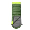 thumbnail image 3 of Sac de Couchage Extérieur, Sac de Couchage de Camping en Coton Polyester Design Coupe-Vent Pliable Grand Respirant pour Dormir Vert L, Vert R, Bleu L, Bleu R, 3 of 8
