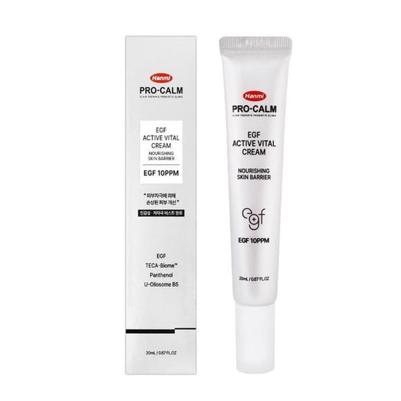 Crema HANMI Pro-Calm EGF Active Vital 20 ml de grado clínico Handi-Fresh NA