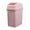 Pink, variant on Wzzjkit Bathroom Trash Can with Swings Top Lid Slim Wastebasket Garbage Can Plastic Container Basket Trash Bin for Kitchen, Laundry Room, Office, Kids Room, Dorm 4.5L