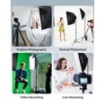 thumbnail image 2 of Skytex Softbox Lighting Kit 2Pack,20x28in Soft Box |Upgrade 135W 2700-6400K 100V-240V AC E27 LEDBulb Continuous Photography Lighting,Photo Studio Lig, 2 of 7