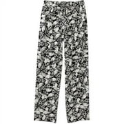 Men's Halloween Poplin Sleep Pants