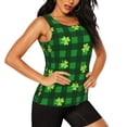 thumbnail image 2 of Womens Workout Tank Tops, Happy St. Patrick's Day5 Racerback Tank Tops Quick Dry Vest Sleeveless Athletic Yoga Gym, 2 of 7