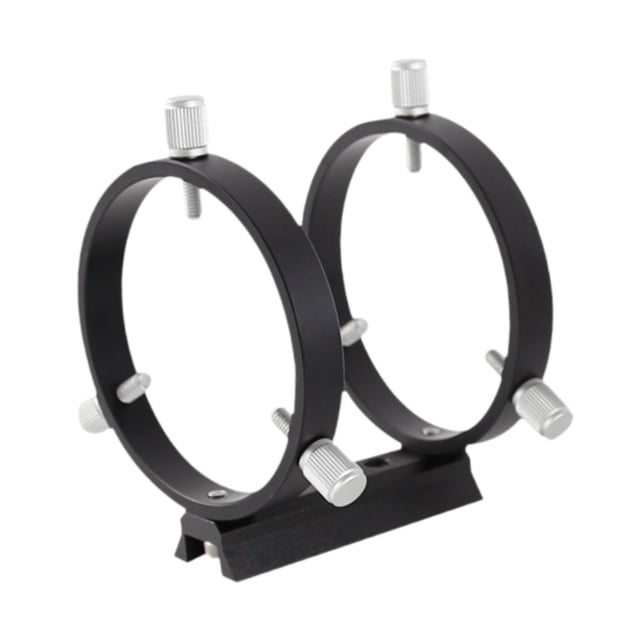 Buscador de telescopio negro Equipo astronómico con base de cola de milano Guía de marco de 1,4 cm de ancho Diámetro 90 mm