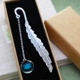 thumbnail image 4 of Marcador de metal con forma de pluma shaofei colgante luminoso rosa, 4 of 5