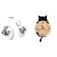 thumbnail image 1 of 2 Figuras De Cisne Para Decoración De Sala De Estar, Reloj De Pared Artesanal, Adorno Colgante Sin Tictac Para Oficina, Hogar, Mesa, Centro De Mesa., 1 of 8