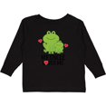 thumbnail image 3 of Inktastic My Uncle Loves Me Frog Boys or Girls Long Sleeve Toddler T-Shirt, 3 of 5