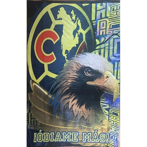 Exclusiva! Cobija Frazada Ultra Suave Club America Aguila