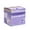 Purple, variant on Clearance! Soovim 126 Sheets Transparent Sticky Notes, See Through Self Adhesive Memo Pads, Orange 7.8x7.4x8cm