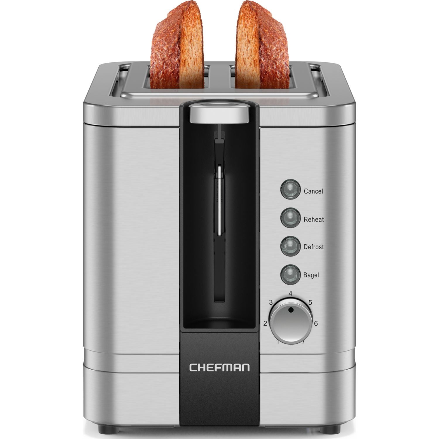 Grille Pain - 2 Fentes, Grille-pain automatique 750 W, Toaster 2 Larges