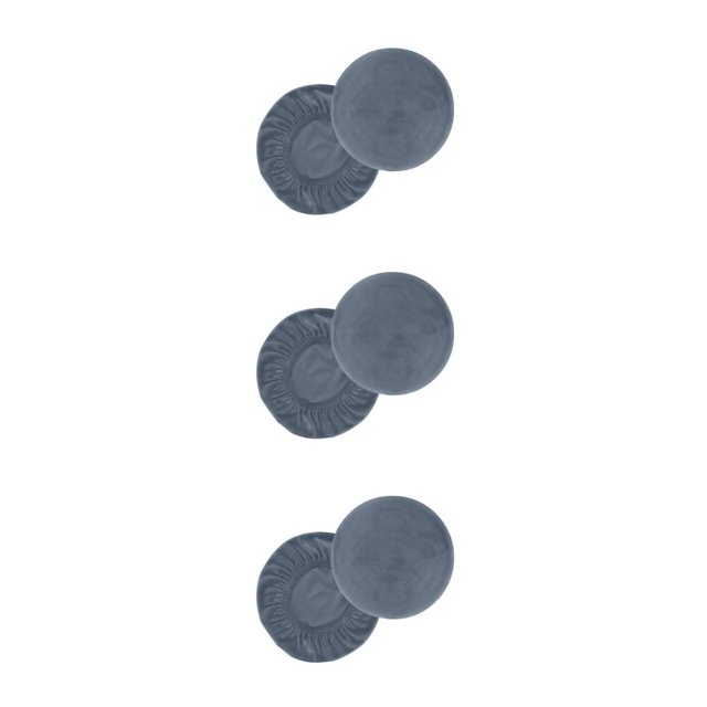 stanreset 1/2/3 2X Stool Cover Bar Supplies Dustproof Handily Install Party Accessories Multipurpose Exquisite Extendable Gear Gray-blue M 3PCS