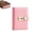 Pink, variant on 100 Transparent-Pocket Currency Collectors Album, Money Saving Binder, Clear Pocket Album For Banknote Collection And Cash Storage