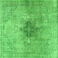 thumbnail image 1 of Ahgly Company Indoor Square Persian Green Traditional Area Rugs, 3' Square, 1 of 1