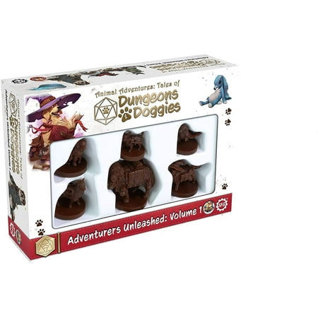 UPC: 5060453693889 | Animal Adventures: Dungeons and Doggies Volume 1 Miniatures  by Steamforged Games