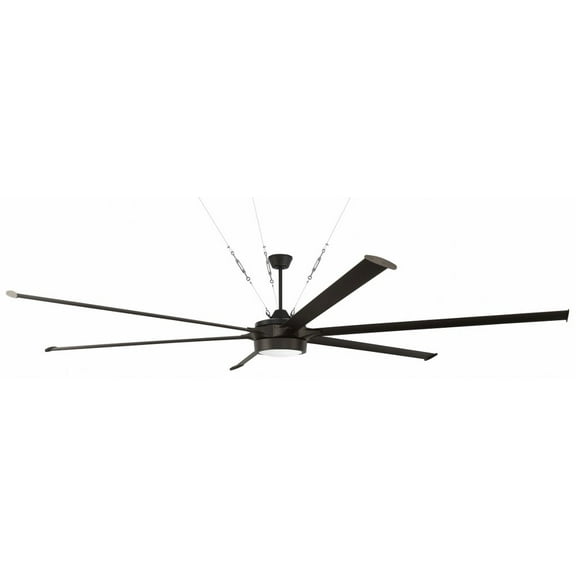 Craftmade Prt120 Prost 120" 6 Blade Led Indoor / Outdoor Ceiling Fan - Brown