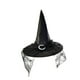 thumbnail image 1 of para Halloween, accesorios de disfraz, ala ancha para decoración, accesorios fotográficos modernos, puntiagudo, sombrero de mago para Carnaval Negro Yinane Sombrero de bruja, 1 of 8