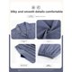thumbnail image 4 of Ropa de dormir de verano de algodón puro para hombre, pantalones largos de manga corta, ropa fina para el hogar, conjunto de tres piezas, ropa interior cómoda y transpirable, 4 of 5
