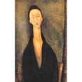 thumbnail image 3 of Modigliani, Amedeo 13x18 Black Modern Framed Museum Art Print Titled - Lunia Czechowska 1, 3 of 5