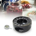 thumbnail image 2 of Rongfmy Candle Teapot Warmer Tea Heater Heating Base Black, 2 of 4