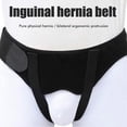 thumbnail image 3 of Ceintures herniaires pour hommes et femmes, support pour hernie inguinale, sangle de taille réglable avec coussinets de compression amovibles, 3 of 4