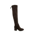 thumbnail image 2 of SUGAR Womens Brown Cushioned Glitter Ollie Almond Toe Dress Boots Shoes 8.5 M, 2 of 3