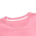 thumbnail image 5 of BUIGTTKLOP Pajama Set for Women Built in Bra Short Sleeve Tops High Waisted Lounge Pants 2 Piece Outfits Cozy Loungewear, 5 of 6