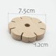 thumbnail image 4 of Discos Kumihimo Herramienta para hacer pulseras Manualidades caseras DIY Redondas Fáciles de usar con 100 hilos, 4 of 4