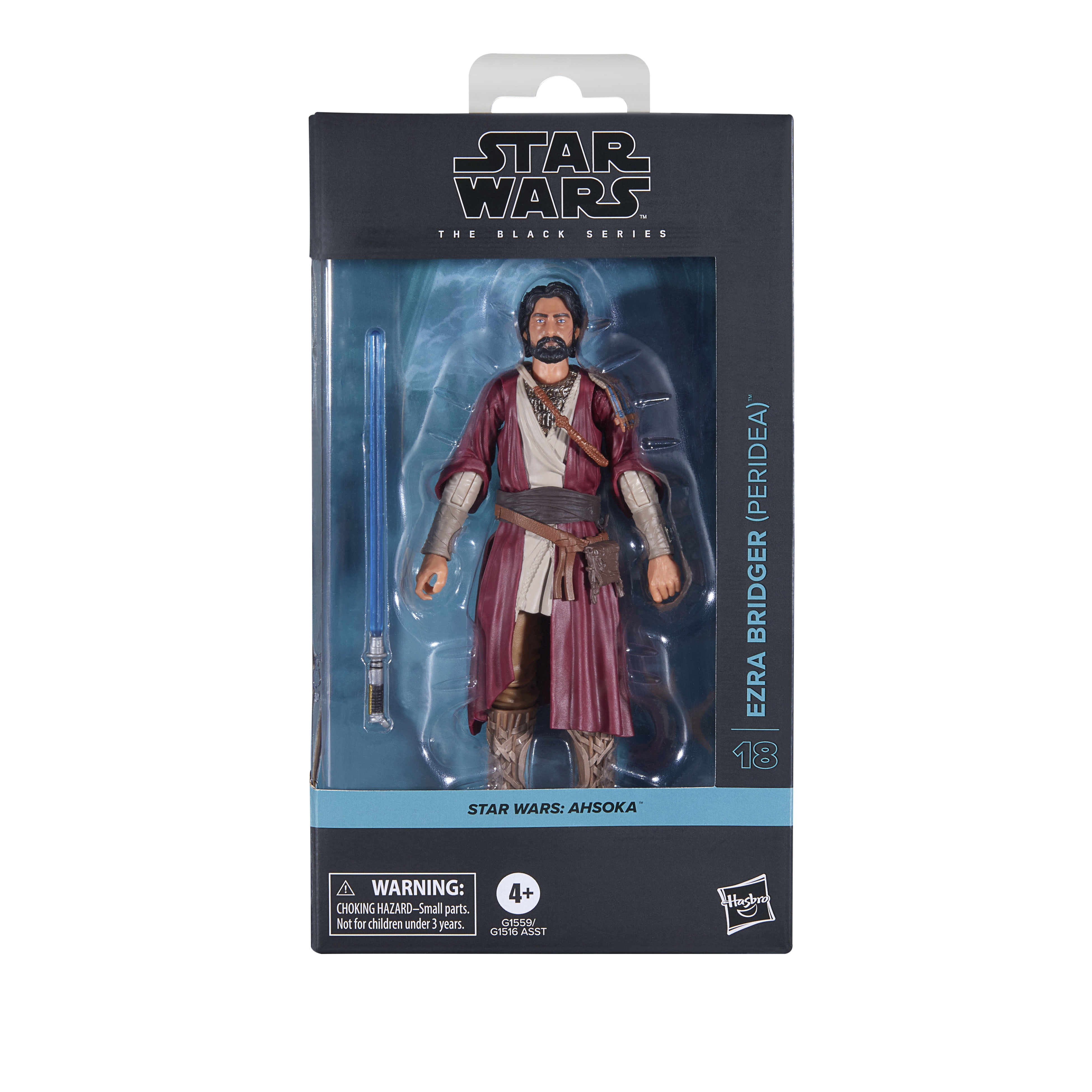 Star Wars The Black Series Ezra Bridger (Peridea), Star Wars: Ahsoka Collectible Action Figure (6”)