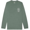 thumbnail image 3 of IZOD Saltwater Mens Big & Tall Green Mariners Cove Long Sleeve Shirt LT, 3 of 7