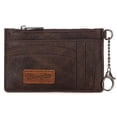 thumbnail image 3 of Montana West X Wrangler Porta Tarjetas RFID Delgado Billetera Pequeña para Mujeres con Llaveros y Pulsera, 3 of 6