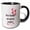 Black/White, variant on 3drose, Simple Text and Appreciation for Mom, 11oz Two-tone Blue Mug