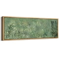 thumbnail image 2 of IDEA4WALL Extra Large Framed Canvas Print Wall Art Meadow's Embrace Impressionist Wildflower Retro Fine Art Nature Botanical Landscape Wall Decor Oversized Artwork Relax/Calm for Rooms - 60"x20", 2 of 5