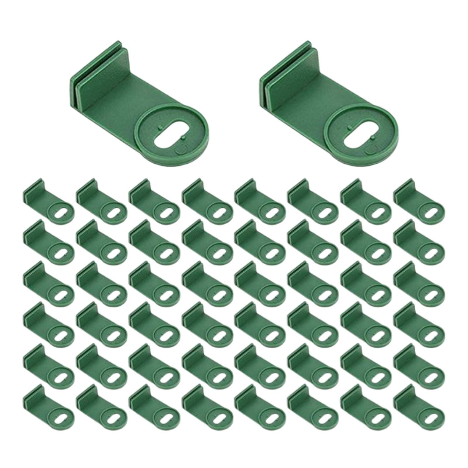 50 Super Elloplugs™ Greenhouse Insulation Shading Clips with Washers 