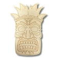thumbnail image 2 of Unfinished Wood Etched Big Tiki Shape 4" / 1/4", 2 of 2