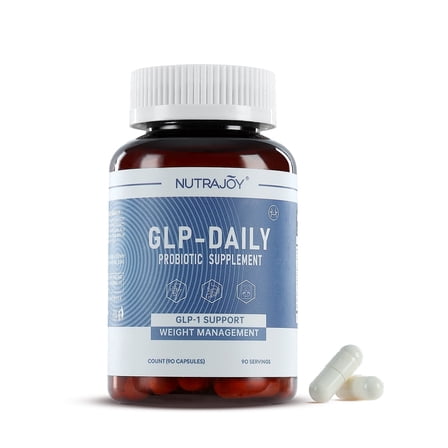 GLP-Daily 14-in-1 Probiotic & Herbal Support Supplement – Digestive & Energy Balance Formula, 90 Capsules