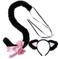 thumbnail image 3 of MasteelfCA 1 Ensemble Adorable Bandeau Oreilles de Chat et Queue Accessoires de Photographie de Cosplay, 3 of 7