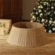 thumbnail image 3 of Adornos navideños, adornos navideños, regalos navideños, moda, collar de árbol de Navidad hecho a mano, decoración de festivales, elegantes delantales de árbol, falda de árbol de ratán de papel, 3 of 3