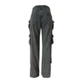 thumbnail image 5 of SNKSDGM Women's Plus Summer Pants for Women Work Capri Pants for Women Stretch Dressy Women’S Baggy Jeans Cargo Jeans Casual High Waist Baggy Denim Cargo Pants with Pockets Streetwear, 5 of 5