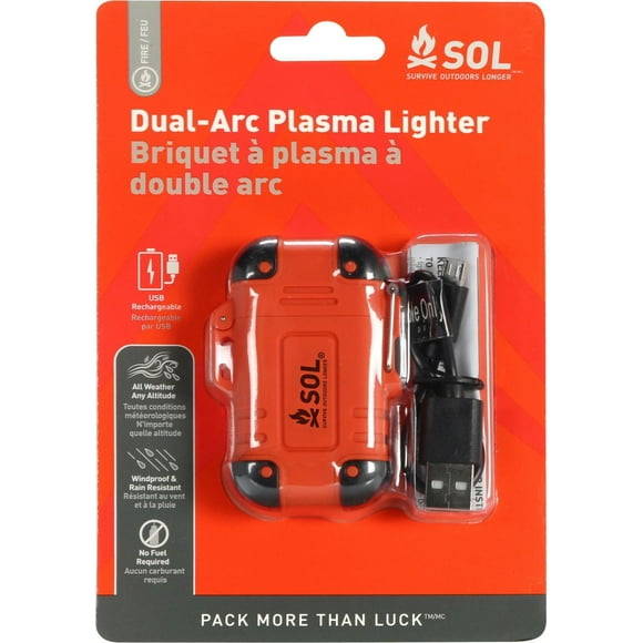 survivre plus longtemps à l'extérieur Briquet à plasma à double arc