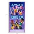 thumbnail image 2 of Toalla de playa Netflix Kpop Huntrix 70 cm x 140 cm morado, 2 of 4