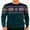 BlackBlue-02, variant on Lollipie Mens Sweater Knit Pullover Crewneck Warm Long Sleeve Casual Sweater for Men Winter