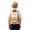 Khaki, variant on Waterproof Lightweight Bear Pattern Backpack, Spacious Compartment Stylish Bag for School and Daily Outdoor Activities