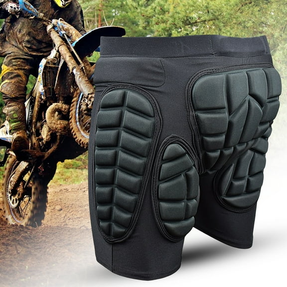 "Travelwant Skating Padded Shorts Protective Hip Butt and Tailbone, Snowboard Protective Gear Adult Armor Impact Shorts"