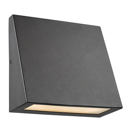 Contemporary Outdoor Sconces CHLOE Lighting BRONX Contemporary LED Light Textured Black Outdoor Wall Sconce 6