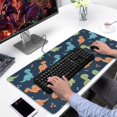 thumbnail image 2 of Long Mouse Pads for Desk,Colorful Dinosaur Pattern Desk Mats on Top Of Desks, Desk Mouse Pad Extra Large with 3mm Non-Slip Base and Stitched Edge for Gaming,Office,Work,Home 31.5"x15.7", 2 of 6