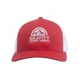 thumbnail image 2 of Gravity Outdoor Retro Trucker Snapback Hat - Red/White/White, 2 of 2