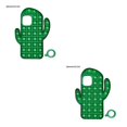 thumbnail image 2 of Moyic Cubierta del teléfono Phone Case Push Bubble Silicone Mobile Protector Phone Cover Reemplazo para 11 tipos de iphone11 (6.1 pulgadas) 2piezas, 2 of 6